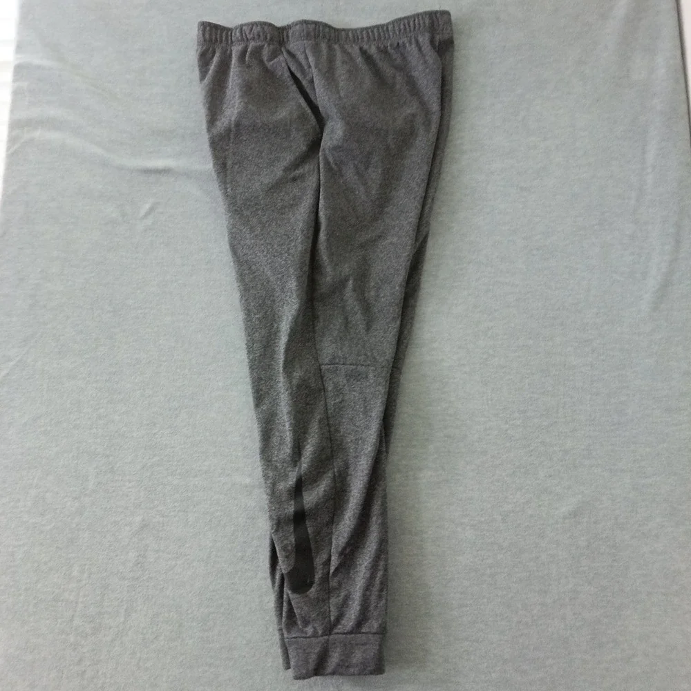 Nike Dri-FIT Mens Joggers XXL Tall Heathered Gray Fleece Tapered Sweatpants